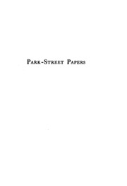 Cover of edition parkstreetpaper00perrgoog
