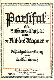 Cover of edition parsifaleinbhnew00wagn