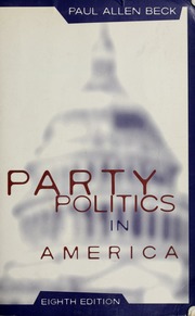 Cover of edition partypoliticsina00beck