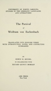 Cover of edition parzival00wolfrich