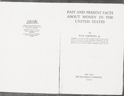 Past and Present Facts About Money in the United States
