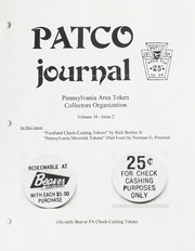 PATCO Journal: Vol. 18, Issues 1 and 2