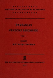 Cover of edition pausaniaegraecia0001paus_e0l5