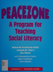 Cover of edition peacezoneprogram0000prot_p4t0