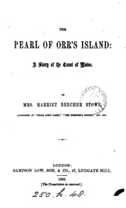 Cover of edition pearlorrsisland00stowgoog