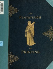 Cover of edition pentateuchprint00blad