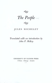 Cover of edition people00mich
