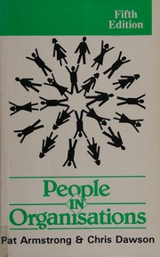 Cover of edition peopleinorganisa0000arms