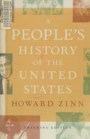 Cover of edition peopleshistoryof0000zinn_a4r1