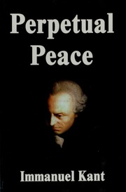 Cover of edition perpetualpeace00imma