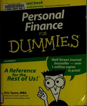 Cover of edition personalfinancef00eric_0