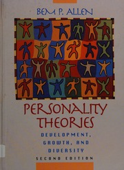 Cover of edition personalitytheor0000alle_s7e8
