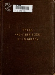 Cover of edition petrapoemtowhich00burgrich