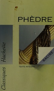 Cover of edition phedretexteinteg0000raci