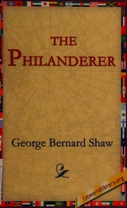Cover of edition philanderer0000shaw