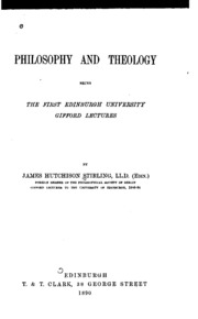 Cover of edition philosophyandth00stirgoog