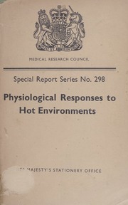 Physiological Responses To Hot Environments