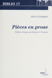 Cover of edition piecesenprose0000aubi