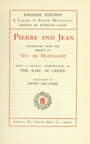 Cover of edition pierrejean00maup
