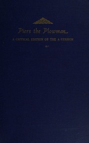 Cover of edition piersplowmancrit0000unse_je3f