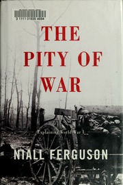 Cover of edition pityofwar00ferg