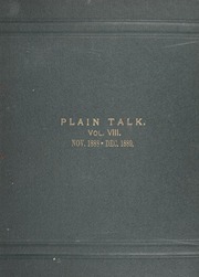 Plain Talk : Vol. VIII No. 41