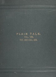 Plain Talk : Vol. VIII No. 47