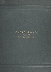 Plain Talk : Vol. VIII No. 51
