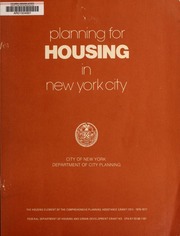 Planning for housing in New...