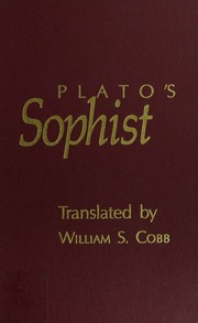 Cover of edition platossophist0000plat