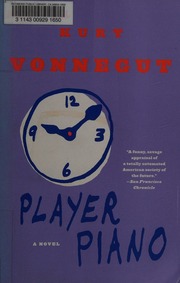 Reciclar Adolescente como resultado Player piano : Vonnegut, Kurt : Free Download, Borrow, and Streaming :  Internet Archive