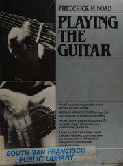 Cover of edition playingguitarsel0000noad_y6r5