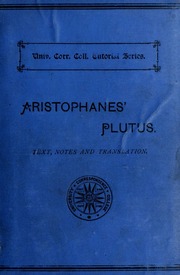 Cover of edition plutusofaris00aris