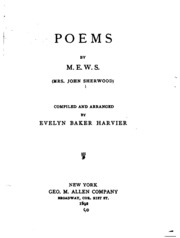 Cover of edition poems00harvgoog