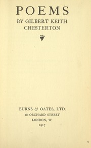 Cover of edition poems191700chesuoft
