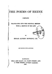 Cover of edition poemsheinecompl00heingoog