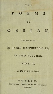 Cover of edition poemsofossiantra02macp