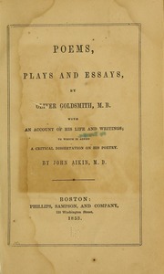 Cover of edition poemsplaysessays02gold