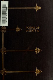 Cover of edition poemsselectedwit00keat