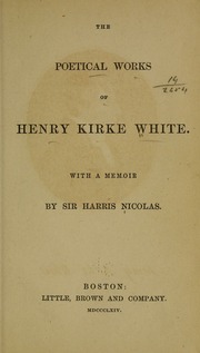 Cover of edition poeticalworksofh01whit