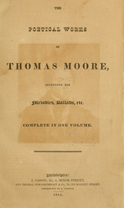 Cover of edition poeticalworksoft01mooreth