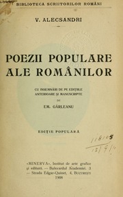 Cover of edition poeziipopulareal00alec