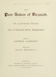 Cover of edition poorsistersofnaz00meyn