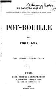 Cover of edition potbouille00zolagoog