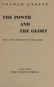 Cover of edition powerglory0000gree_s5t6