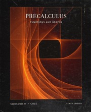Cover of edition precalculusfunct0000swok