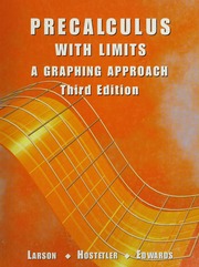 Cover of edition precalculuswithl0000lars_r7b8
