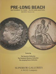 Pre-Long Beach Elite Coin Auction