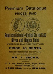 Picture of Premium Catalogue or Prices Paid [Wm. P. Brown] [Prices Paid For List]