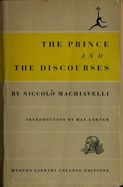 Cover of edition princediscourses00mach